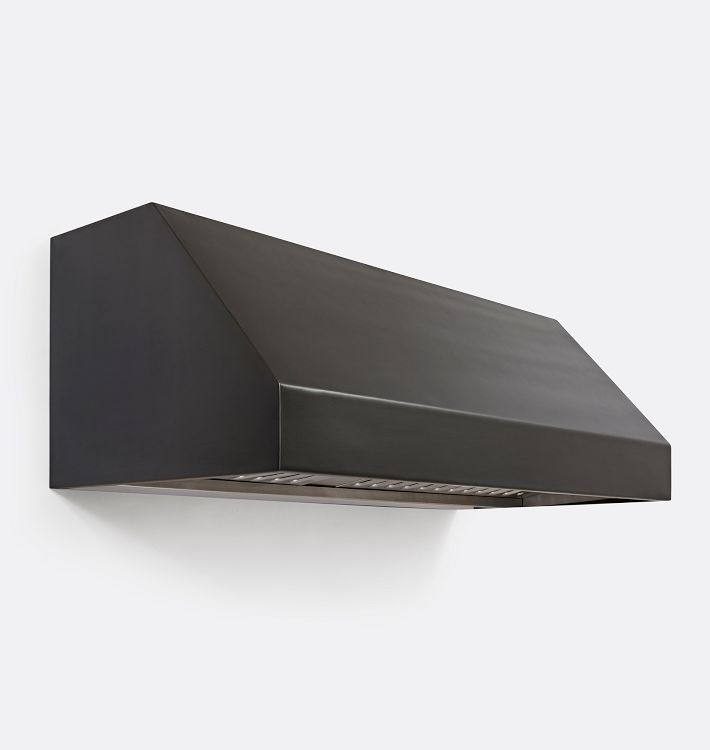 Rivera 48" Black Under Cabinet Range Hood with 1080 CFM Insert