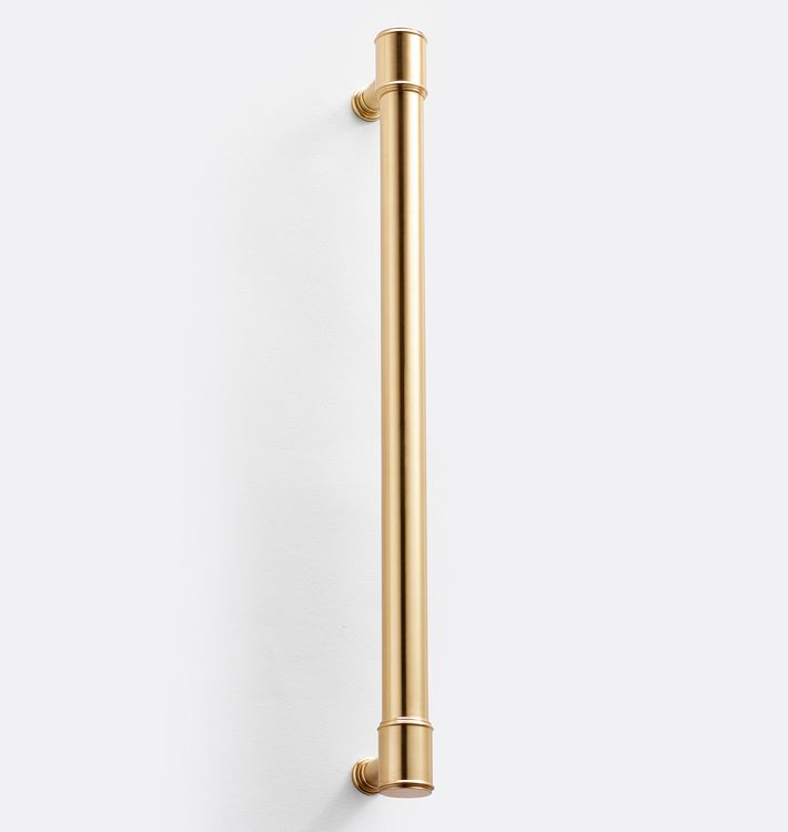 OPEN BOX: Ladd Appliance Pull - 12"- Aged Brass