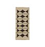 OPEN BOX: Bowen Jute & Wool Flatweave Rug, Bowen Black - 2-1/2' x 6'