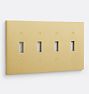 Fenton Quad Toggle Switchplate