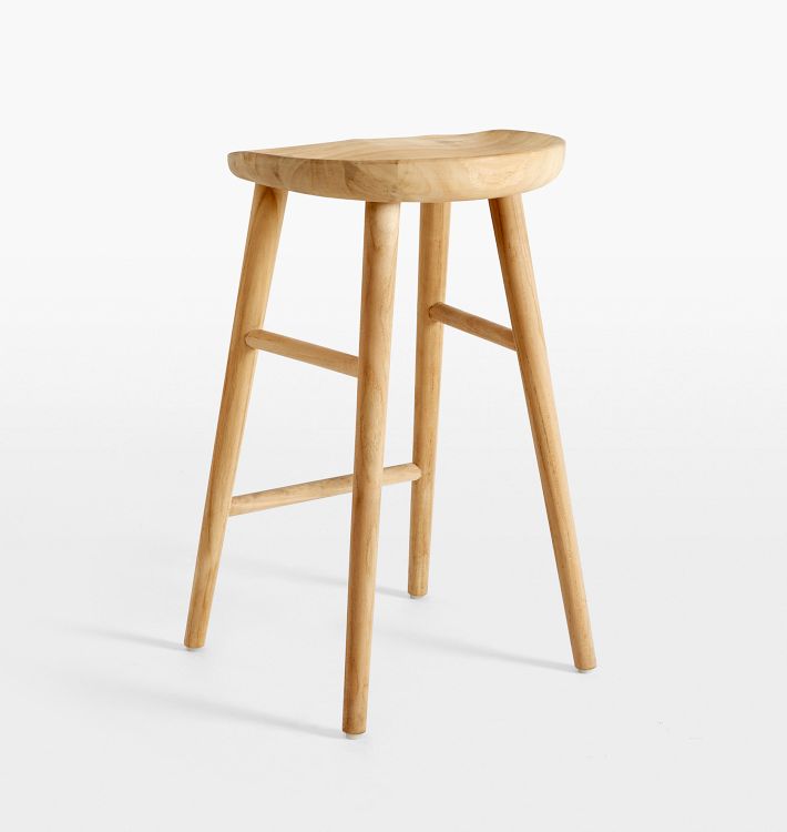 Randle Tractor Teak Bar Stool Rejuvenation