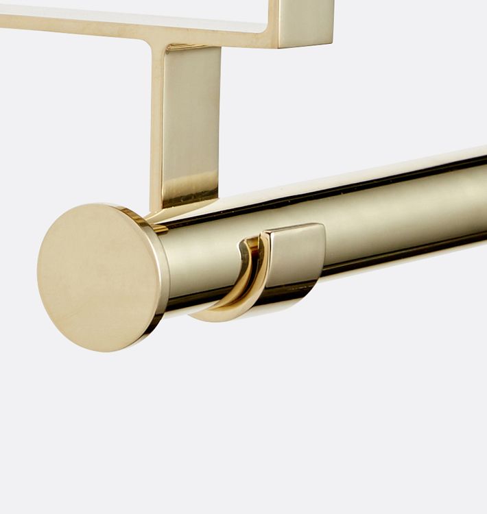 Rod for Strap Shelf Bracket &amp; Rod Set