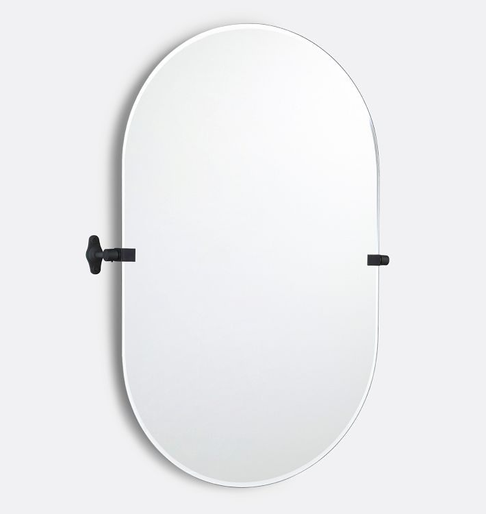 Tolson Frameless Pill Pivot Mirror