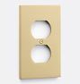 Fenton Single Duplex Switchplate