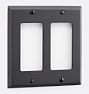 Lewis Double GFCI Switchplate