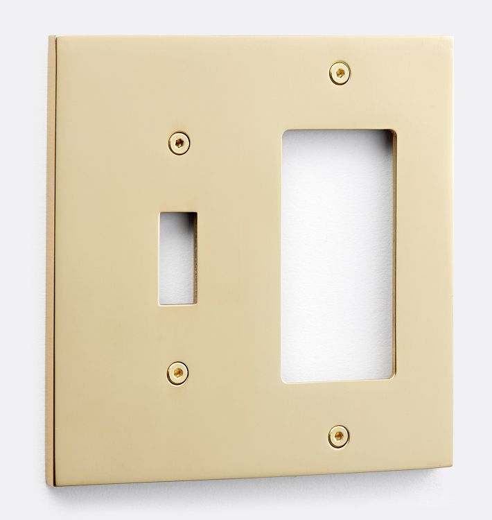 Fenton Toggle GFCI Switchplate