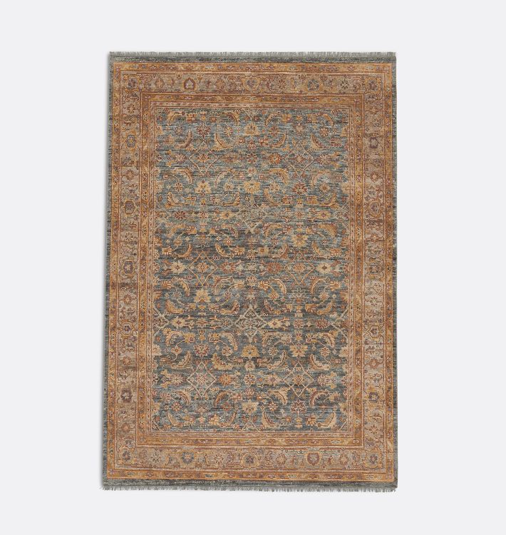 Open Box: Millie Hand-Knotted Rug, 6' x 9' - Gunmetal