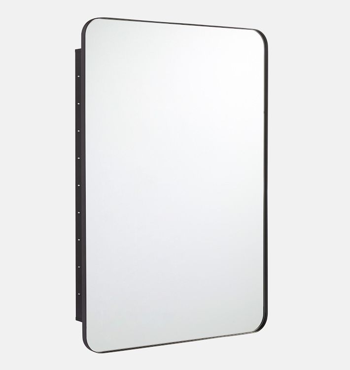 OPEN BOX: Oliver Inset Mount Medicine Cabinet, 24" x 36" - Oil-Rubbed Bronze