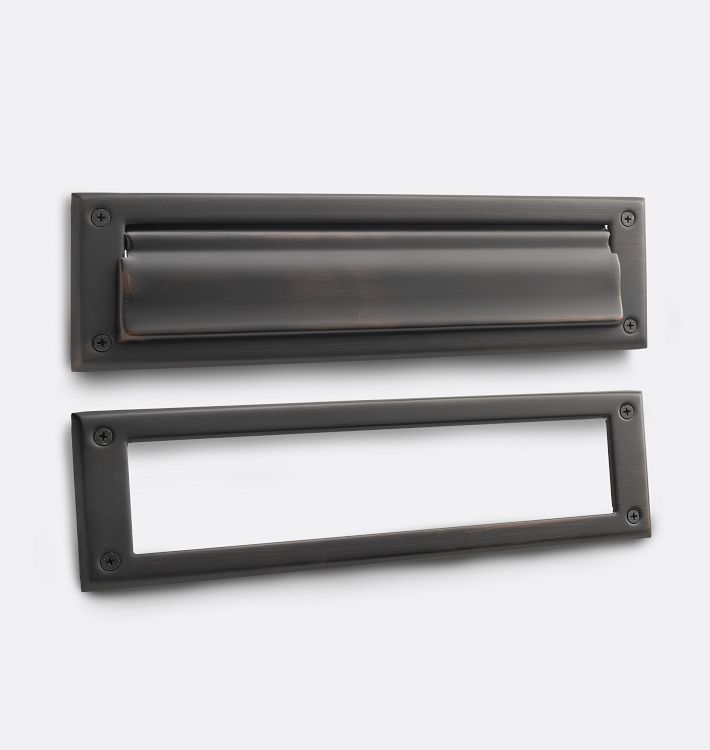 Large Mail Slot with Interior Frame