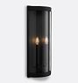 OPEN BOX: Shea Sconce, Oil Rubbed Bronze - Clear Glass Shade - 24" Height
