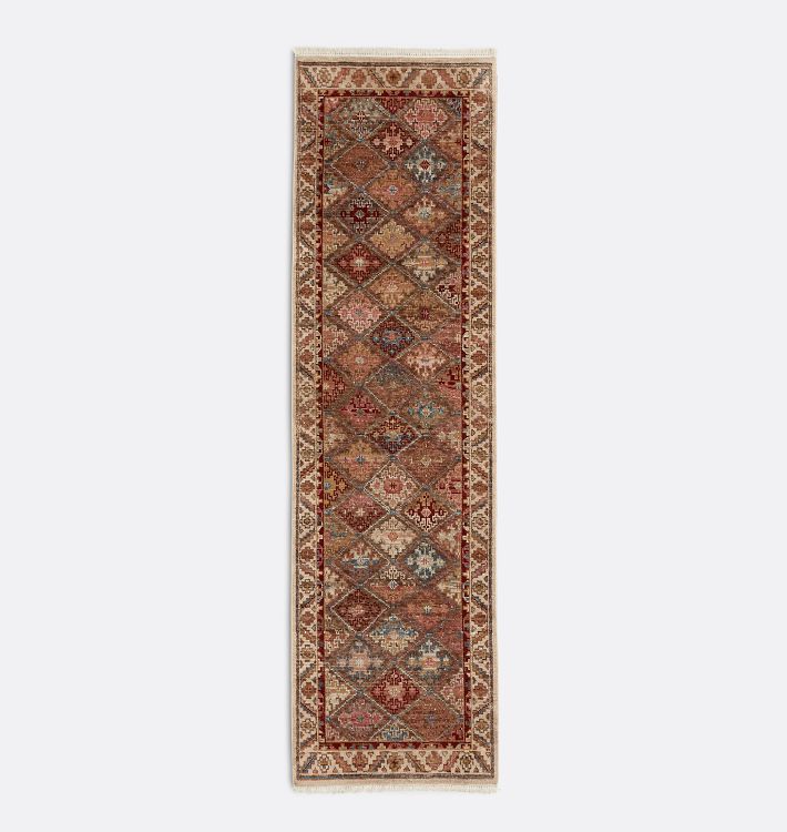 OPEN BOX: Stevie Hand-Knotted Rug, 2-1/2' x 9' - Ruby