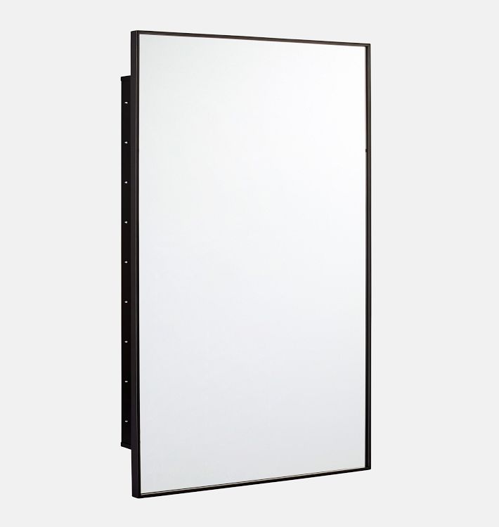 OPEN BOX: Barron Inset Mount Medicine Cabinet, 21" x 34" - Oil-Rubbed Bronze