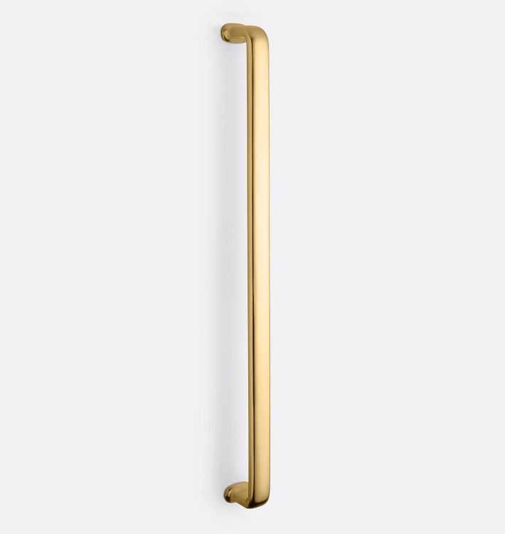 OPEN BOX: Archie Appliance Pull, 18" - Aged Brass