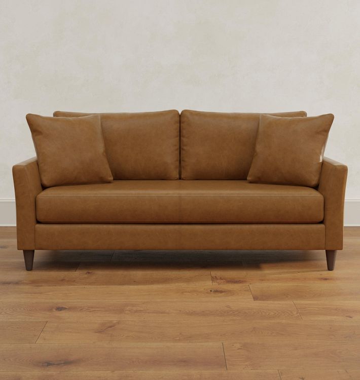McNary Leather Loveseat