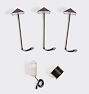 Alexander LED Path Light, Bronze - Set of 3