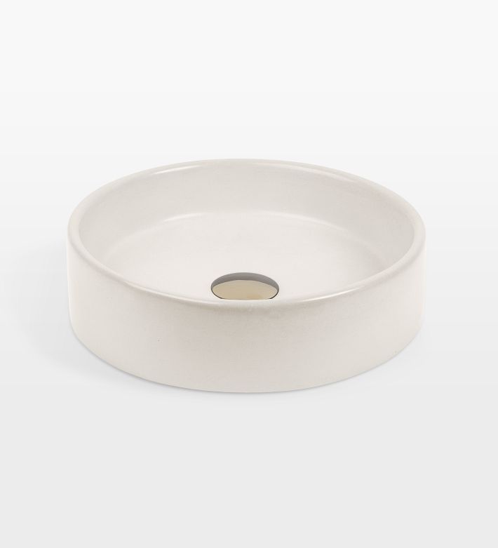 Mini Miami Single 14" Sink Undrilled White