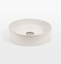 Mini Miami Single 14" Sink Undrilled White