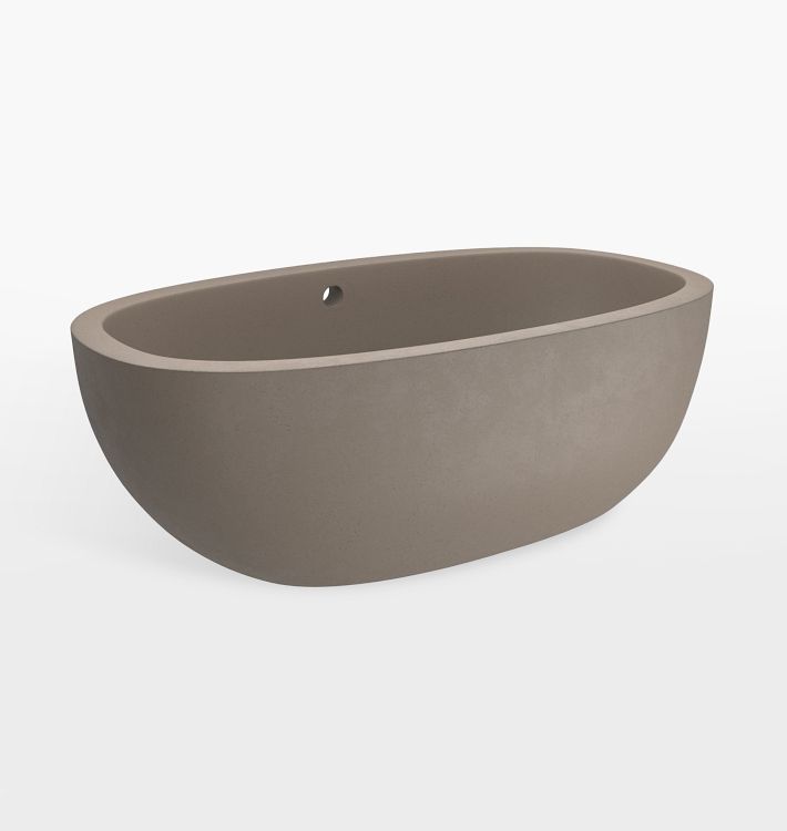 Avalon NativeStone Bathtub - 62" - Earth