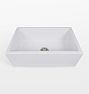 Blakely Fireclay Single Kitchen Sink - 30" x 18" x 7"