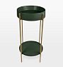 Miami Freestanding Console Antique Base Kale Tray