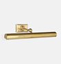 OPEN BOX Cabinet Maker's Picture Light - Antique Brass - 18"