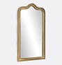 OPEN BOX Claire Arched Mirror, 20" x 30" - Antique Brass