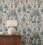 Summer Garden Wallpaper, Roll - Moss Multi