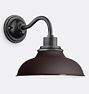 Carson Sconce, 12" Width, Matte Mulberry