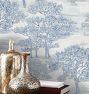 Forest Toile Peel &amp; Stick Tempaper Wallpaper