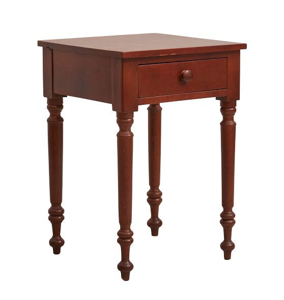 Vintage Sheraton Style Side Table in Cherry | Rejuvenation
