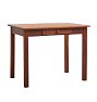 Timeless Vintage Oak Desk with Single Drawer