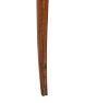 Antique Hepplewhite Style Side Table with Single Drawer and Splayed Tapered Pencil Legs