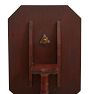Vintage Tilt-Top Side Table in Mahogany with Tripod Base