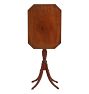 Vintage Tilt-Top Side Table in Mahogany with Tripod Base