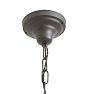 Vintage Art Deco Chain Pendant with Stenciled Cake Shade