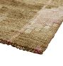 Vintage Medallion Handknotted Brown Wool Rug - 8'8&quot; x 6'