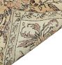 Vintage Medallion Handknotted Violet Wool Rug - 9'10&quot; x 6'4&quot;