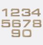 Maverick Bronze House Numbers