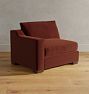 Sublimity Sectional Left Arm Chair - Studio - Vance Velvet Paprika