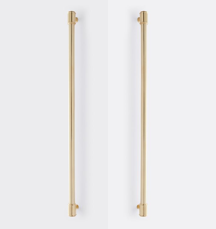Allenglade Door Pull, 36" - Single - Unlacquered Brass