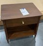 Open Box: Lloyd Nightstand No Drawer Pulls, 26&quot; - Walnut