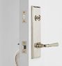 Coleman Octagonal Lever Exterior Door Hardware Tube Latch Set