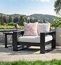 Polson Metal Outdoor Lounge Chair