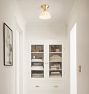 Rose City 2-1/4&quot; Fitter Semi-Flush Mount