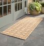 Woven Diamond Jute Doormat