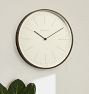 Mr. Clarke Wall Clock - Dark Plywood