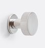 West Slope Cabinet Knob with Round Backplate