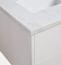 Geneva 27&quot; Wall Mount Primed Powder Vanity
