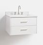 Geneva 27&quot; Wall Mount Primed Powder Vanity