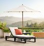 Polson Metal Outdoor Chaise